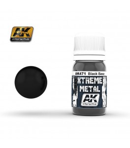 XTREME METAL BLACK BASE 30 ML.