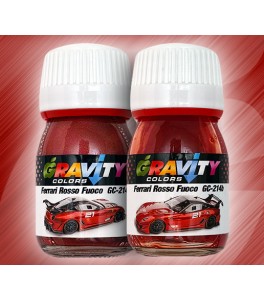 Ferrari Rosso Fuoco Gravity Colors Paint 