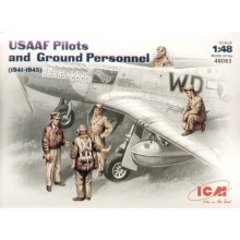 USAAF Pilots/Ground crew figures 1941/45  1/48