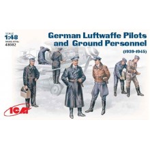 WWII Luftwaffe Pilots and Ground Personnel 1939-1945  1/48