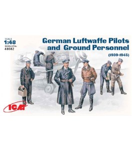 WWII Luftwaffe Pilots and Ground Personnel 1939-1945  1/48