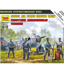 Russian/Soviet Airforce Ground Crew (WWII)  1/72