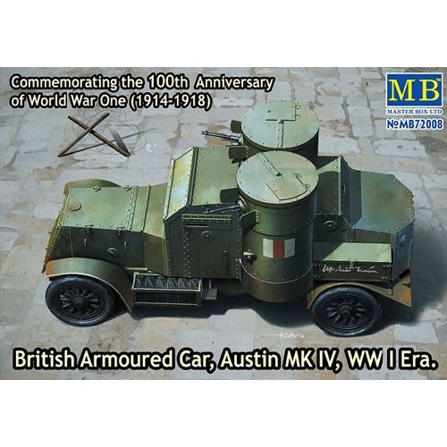 British Armoured Car, Austin, MK III, WW I Era  1/72