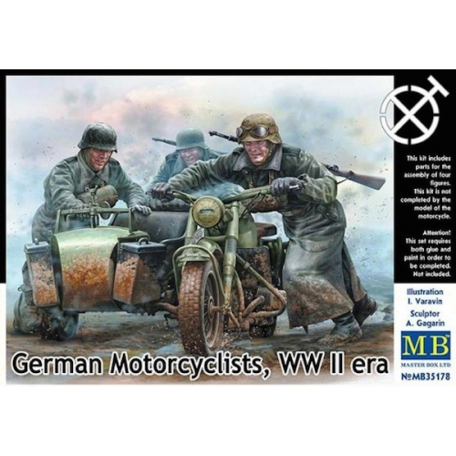 GERMAN MACHINE GUN CREW 1/35 MB