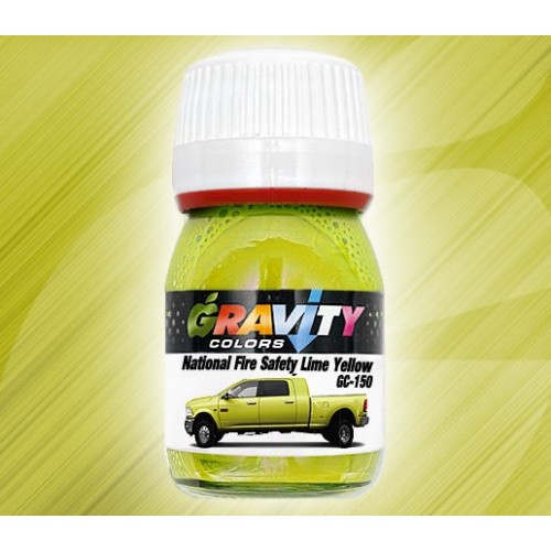 GC-150 National Fire Safety  Lime Yellow de Gravity Colors