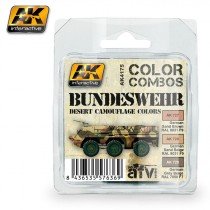 Bundeswehr desert camouflage colors