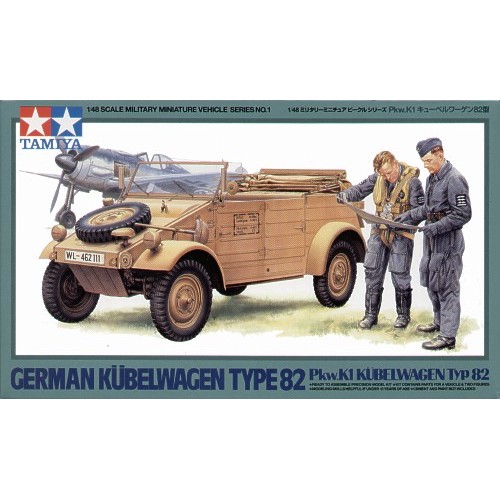 Kubelwagen Type 82 and figures 1/48