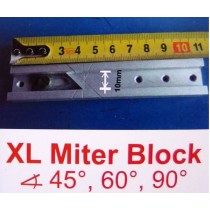 XL Mitre Box (45,60,90 degrees) for JLC razor blades