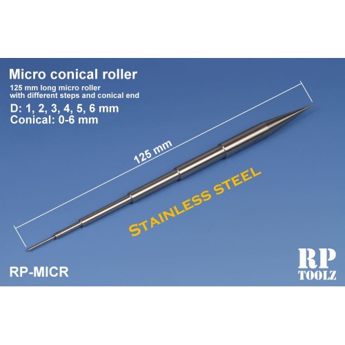 Micro conical roller 