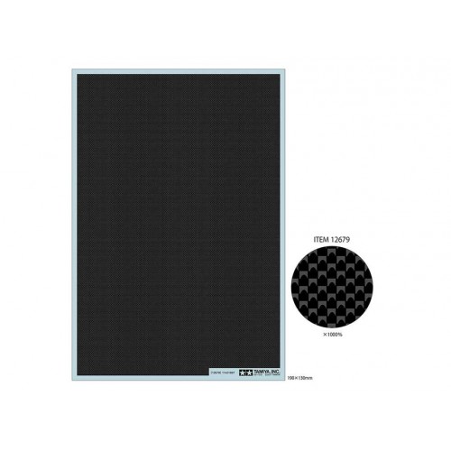 Carbon Pattern Decal Set Plain Weave/Extra Fine