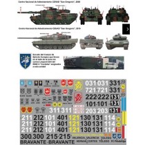 Calcas para Leopard 2A4 y Leopardo 2E en España 1/35