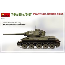 MiniArt T-34-85 w/D-5T Plant 112 Spring 44