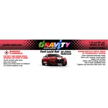 Ford Lucid Red Gravity Colors Paint – GC-2264