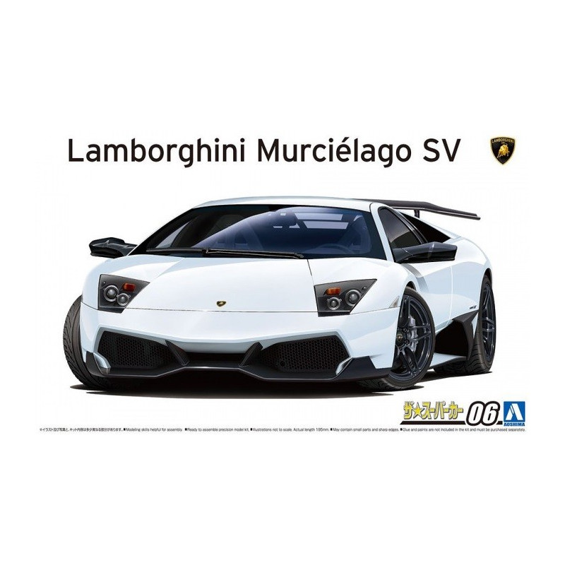 Lamborghini Murcielago SV 1/24 (AO05901) ✔️ Carmina Hobbys ®