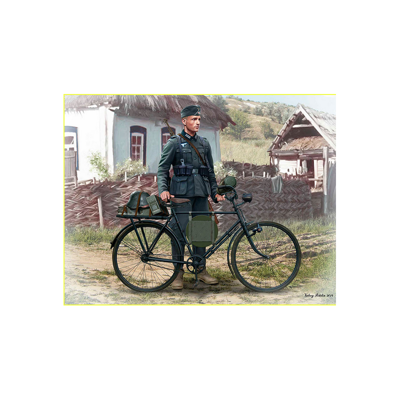 German soldier-bicyclist, 1939-1942