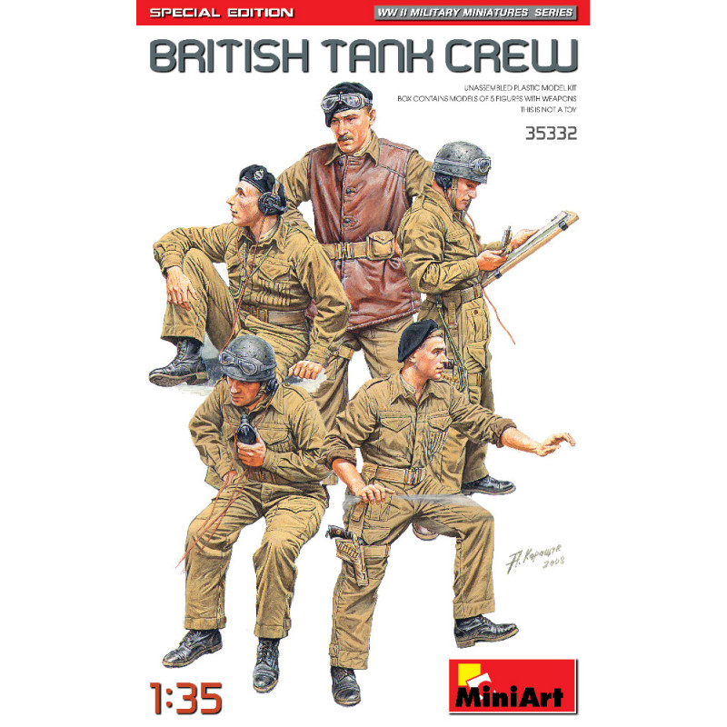 BRITISH TANK CREW (WWII) SPECIAL EDITION