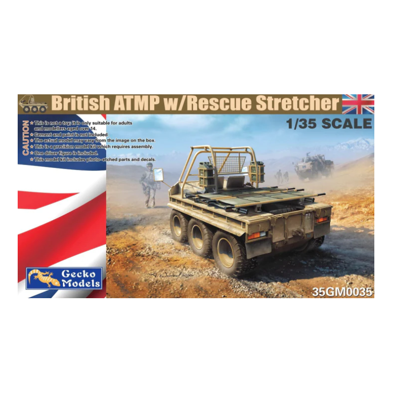 British ATMP w/Rescue Stretchers 1/35