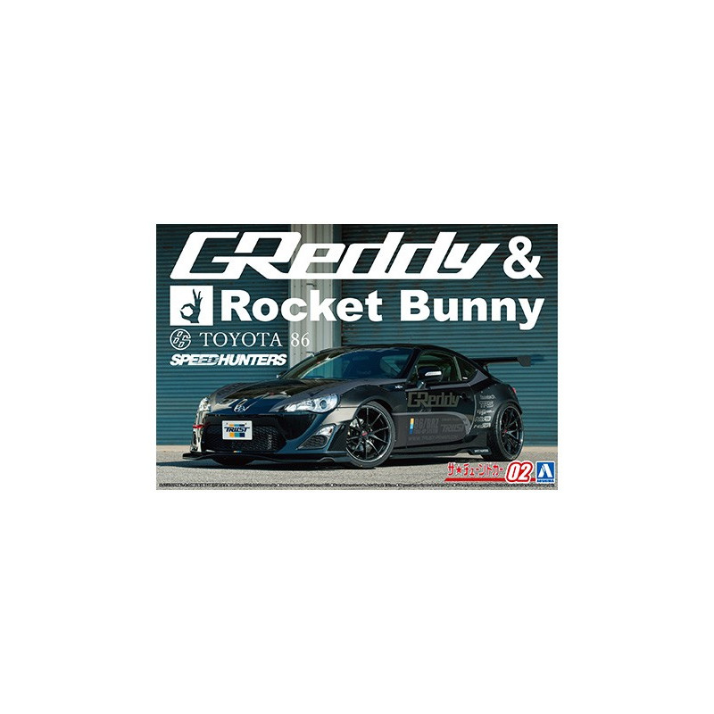 ZN6 TOYOTA 86 '12 GREDDY&ROCKET BUNNY VOLK RACING Ver. (TOYOTA) 1/24