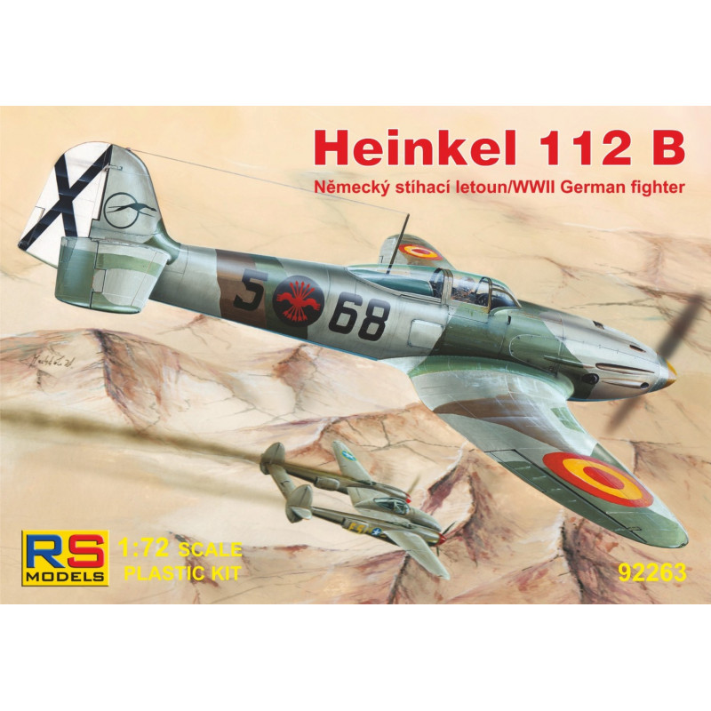 Heinkel 112B Spain 3 decal v. for Spain