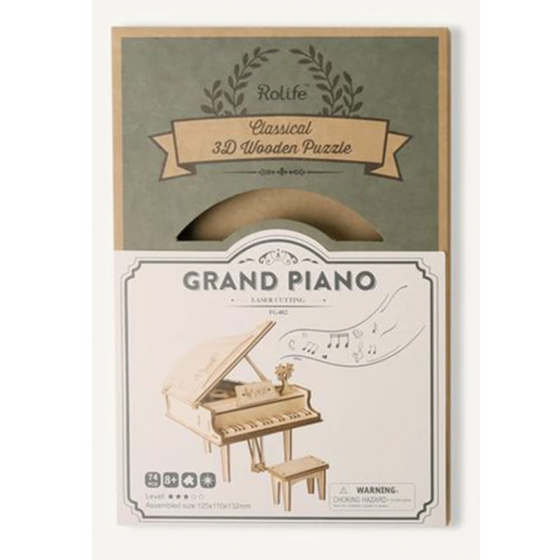 Rolife Grand Piano TG402 3D Wooden Puzzle