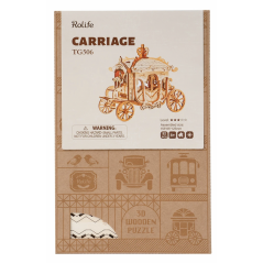 Rolife Classic Carriage TG506 - Modern 3D Wooden Puzzle