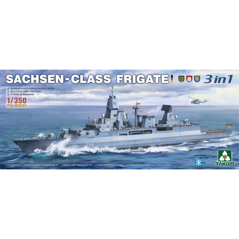 SACHSEN-Class Frigate 1/350