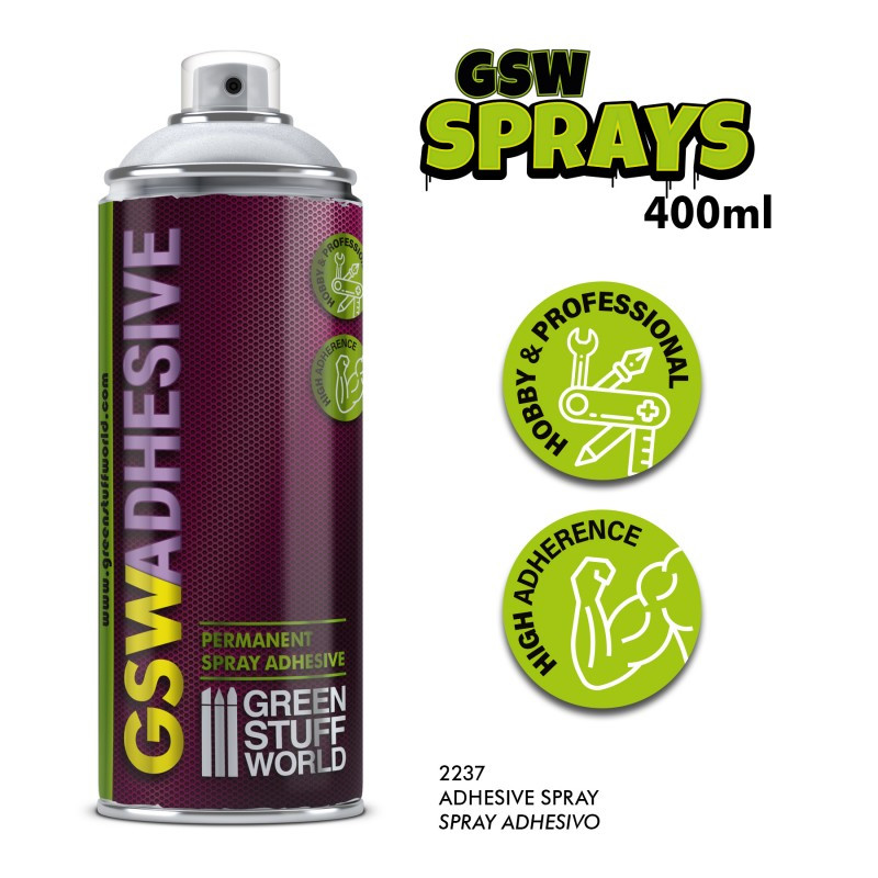 Pegamento Permanente en Spray 400ml (GSW2237) ✔️ Carmina Hobbys ®