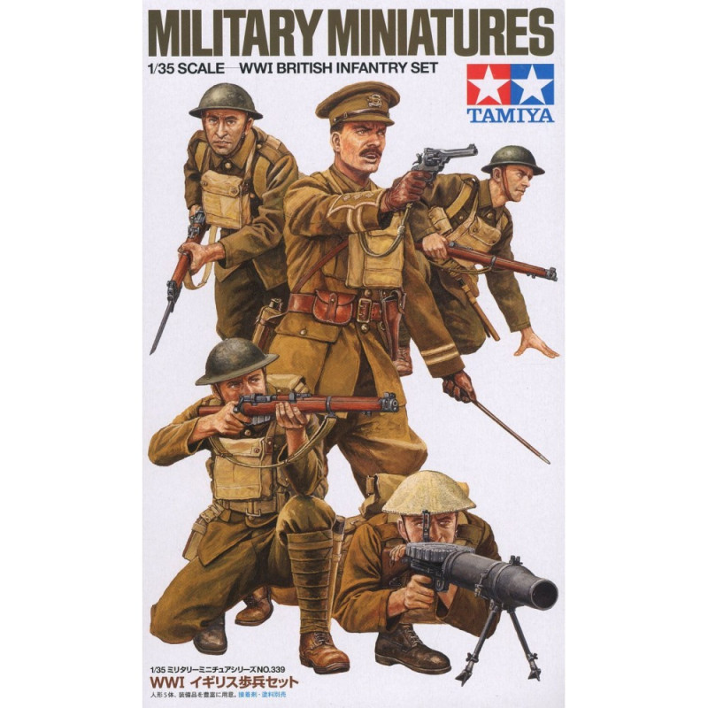 WWI British Infantry Fig.-Set (5)