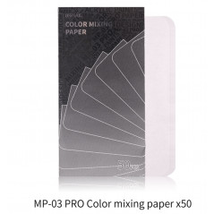 Color mixing paper, 50 pzas.