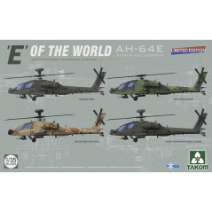 'E' of the World AH-64E Attack Helicopter (Limited Edition)