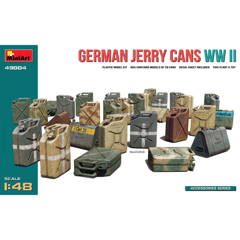 GERMAN JERRY CANS WW2 1/48