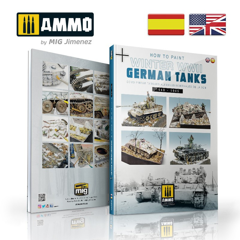 Cómo Pintar Tanques Alemanes Invernales de la 2GM Multilingüe (Ing - Cas)