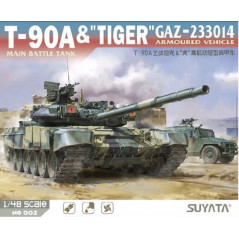 T-90A Main Battle Tank & "Tiger" Gaz-233014 Armoured Vehicle