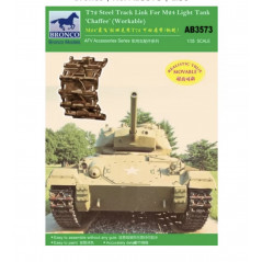 T72 Steel Track Link for M24 Light Tank 'Chaffee' (Workable)  1/35