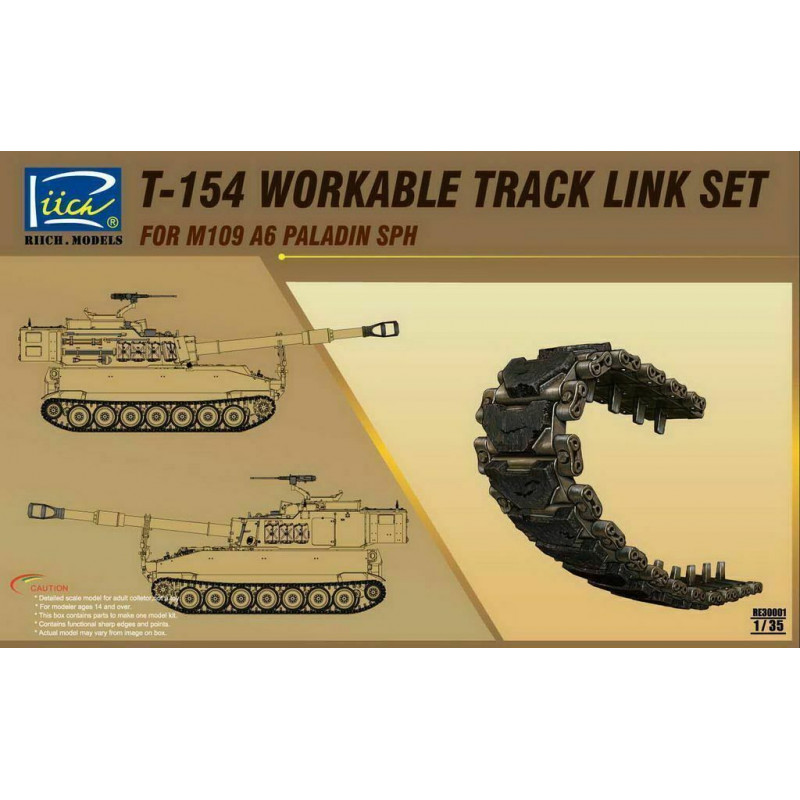 T-154 Workable Track Link Set For M109A6 Paladin SPH