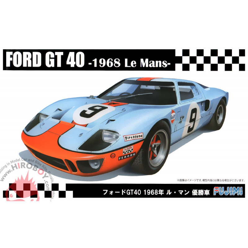 Ford GT40 `68 LeMans Win.