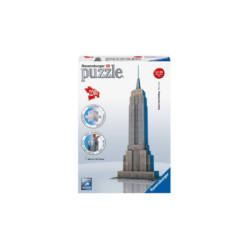 Puzzle 3D – Serie Media: Empire State Building 