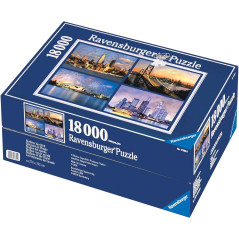 Puzzle Ravesburger Skylines of the World, 18000 piezas 