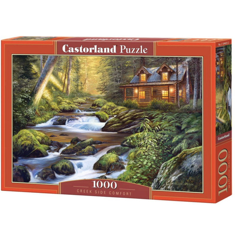 Puzzle Castorland Tranquilidad Junto al Arroyo de 1000 Pzs