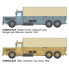  Roden 822 Vomag 8LR LKW WWII German Heavy Truck
