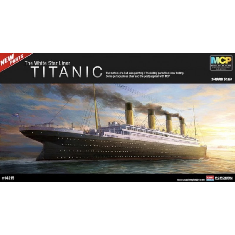 Titanic (MCP Version)     MCP  Multi Coloured Parts) 1/400