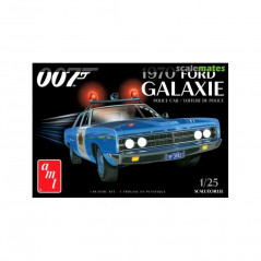 Maqueta AMT Ford Galaxie Police Car 70 (James Bond)