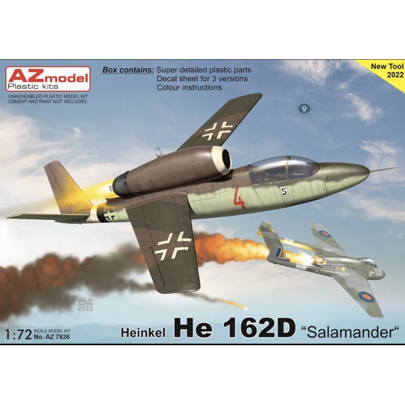Heinkel He 162D “Salamander”