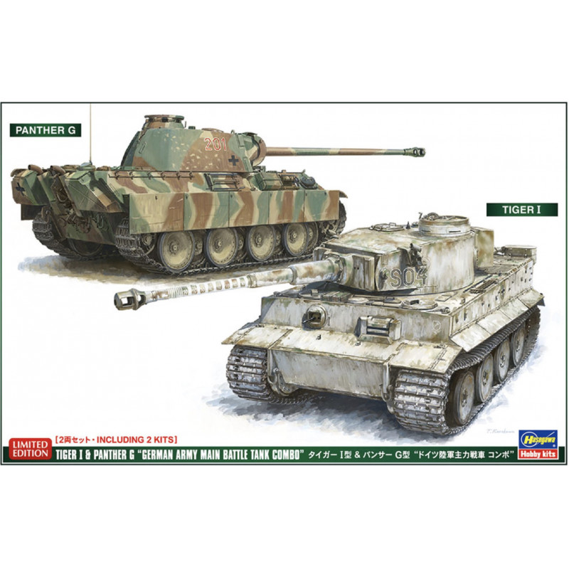 Tiger I & Panther G "German Army Main Battle Tank Combo"
