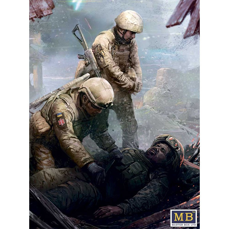 En el campo de batalla. Médicos militares ucranianos kit № 8