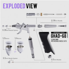 GHAD-68 Advanced Series Airbrush
