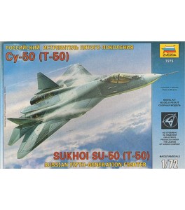 Sukhoi T-50 Russian Stealth Fighter 1/72