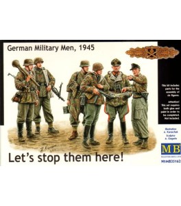 German Soldiers, 1945 - 'Lets stop them here!' 1/35