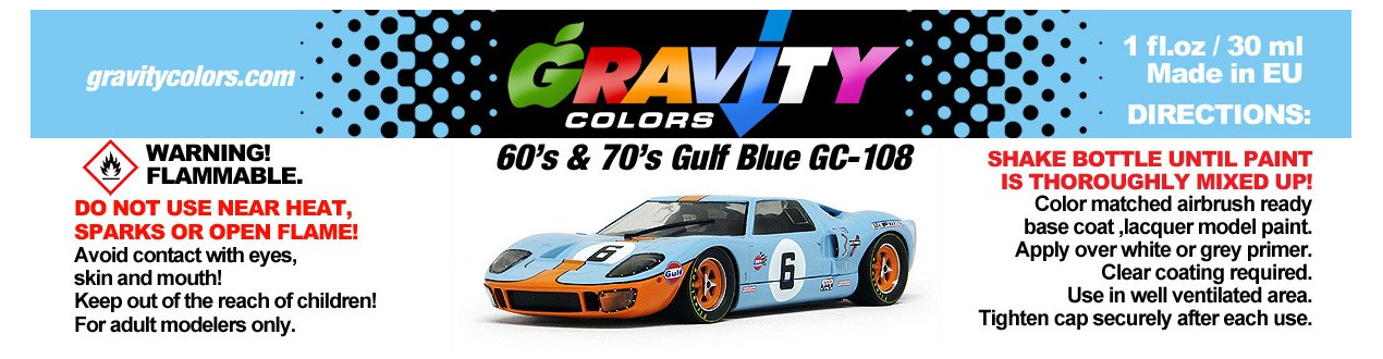 ▷ Colores Sólidos Aerógrafo Gravity Colors | Carmina Hobbys ®