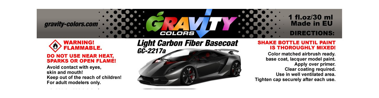 ▷ Set Pinturas Aerógrafo Gravity Colors | Carmina Hobbys ®